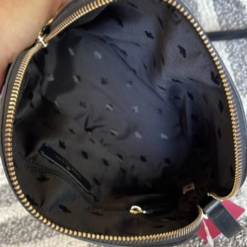 Kate Spade Payton Dome Crossbody with Fiesta Dot Black Multi